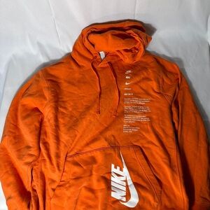 Nike Men's Bold Orange Hoodie